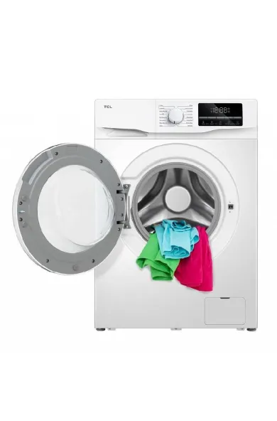 TCL Washer 7Kg Font Load 1200RPM White INVERTER