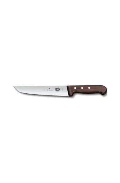Victorinox Butcher Knife With Rose Wood Handle - 31cm