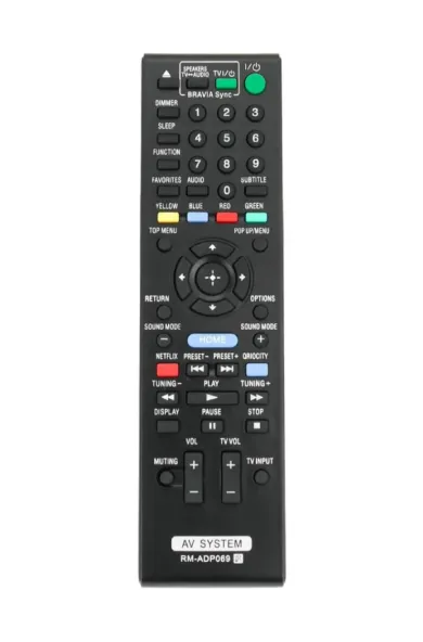  Sony Replace Remote Control fit for Blu-ray Disc DVD Player