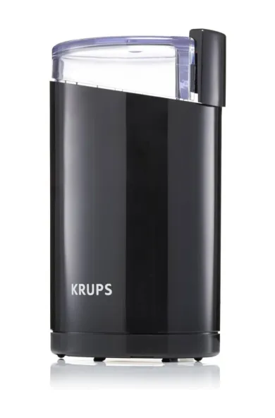 KRUPS Fast Touch Electric Coffee Grinder, Capacity 75 g 200 Watts - Black