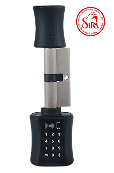 LINKO 800 SERIES - SMART CYLINDER LOCK - BLACK NICKLE