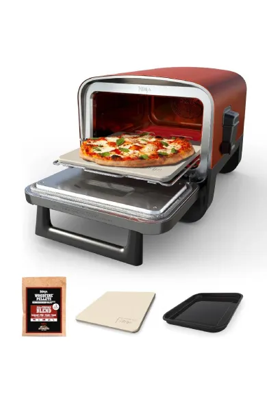 Ninja Woodfire 8-in-1 Electric Outdoor Pizza Oven 2400w