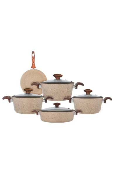 Falez Doa -Cast Premium 9 pcs BROWNSTONE