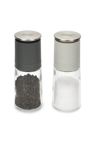 Joseph Joseph Salt and Pepper Grinder Set – Black/Grey