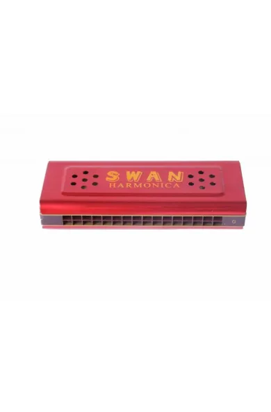 Swan Double Key Tremolo Harmonica Small 16 Holes 32 Tones
