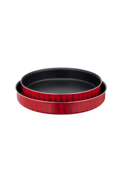 TEFAL Tempo Flame 2-Piece Set, Kebbe Dishes 30/34cm