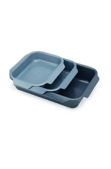 Joseph Joseph Nest™ Oven Non-stick 3-piece Blue Roasting Tray Set