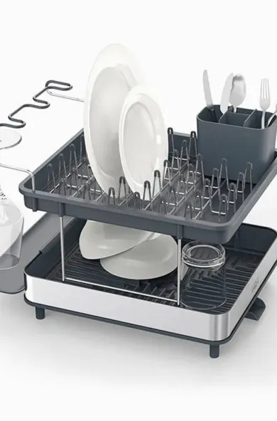 Joseph Joseph Excel Stainless-steel 2-Tier Dish Rack