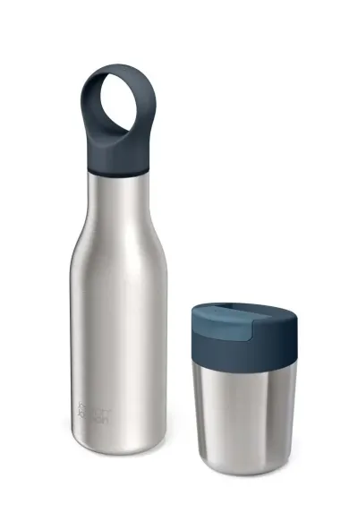 Joseph Joseph 2-piece Stainless-steel Travel Mug & Bottle Set