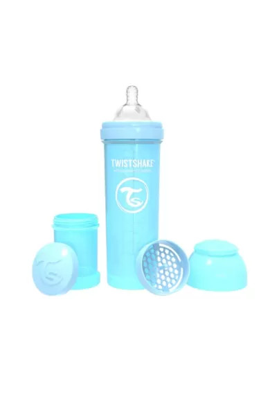 Twistshake Anticolic Bottle 330ml - Pastel Blue