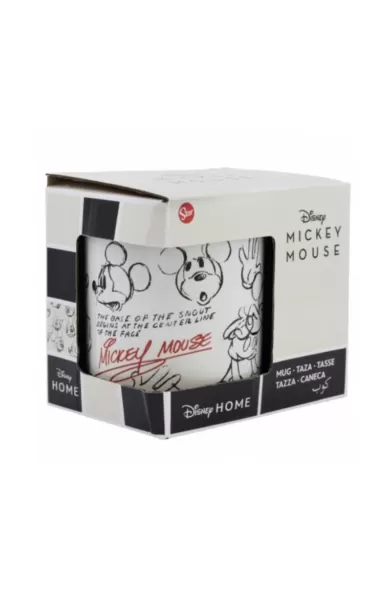 Disney Young Adult Ceramic Mug 11 Oz In Gift Box - Mickey Mouse Vintage