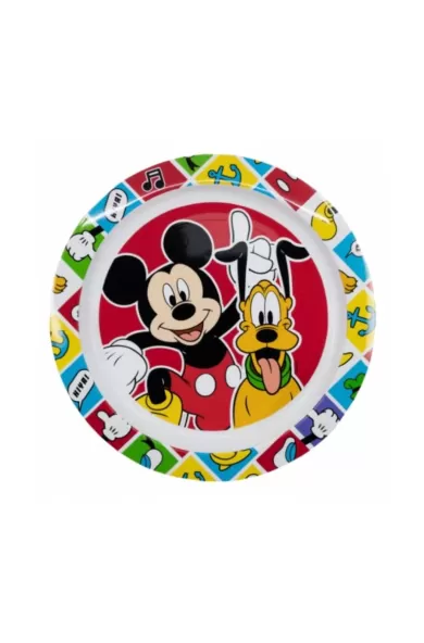 Disney Kids Micro Plate - Mickey Mouse Better Together