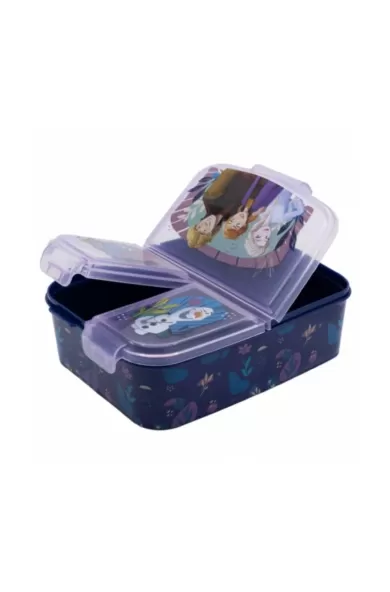 Disney Multi Compartment Sandwich Box - Frozen Trust The Journey