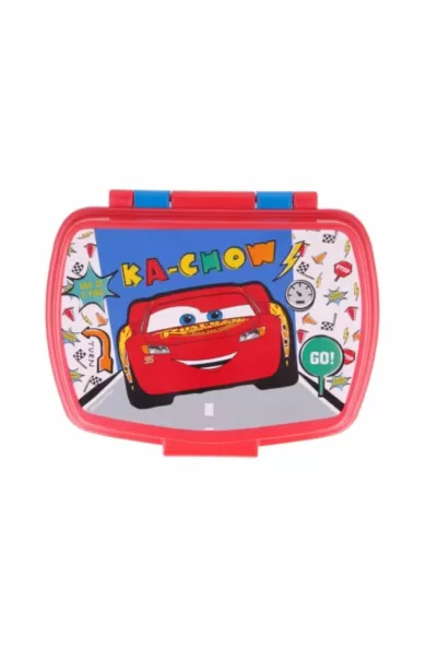 Disney Funny Sandwich Box - Cars Lets Race