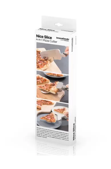 InnovaGoods Pizza Cutter 4-In-1 Nice Slice