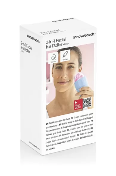 InnovaGoods Double Facial Ice Roller Riller