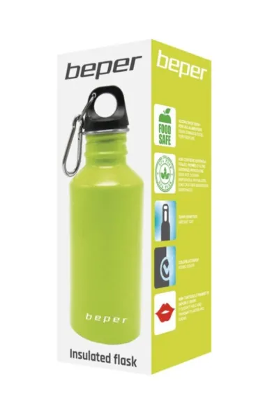 Beper Insulated Flask - Green