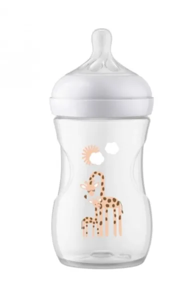 Philips Avent Natural Response Giraffe Bottle - 260ml 