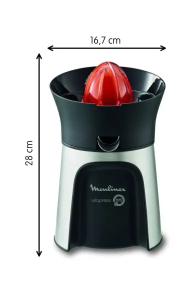 Moulinex VITA PRESS 3 CONES SILVER - 100W