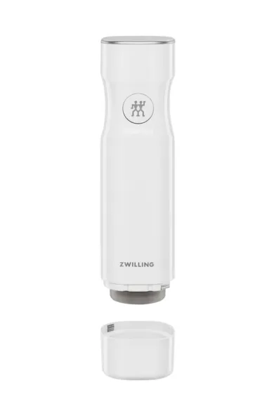 Zwilling Vacuum pump with charging cap - White
