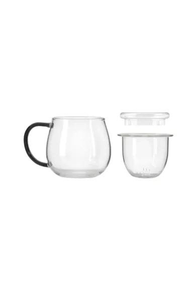Vialli Bolla GLASS WITH GLASS INFUSER - 400ML 