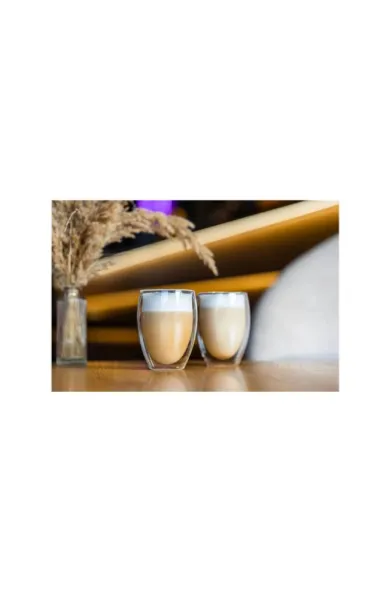 Vialli Set of 2 double-walled tall glasses Noa - 360 ml