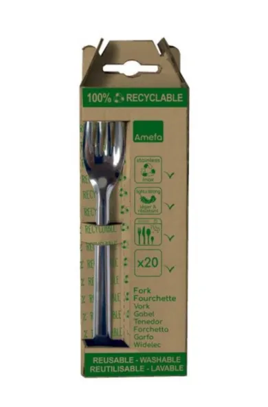 Amefa Leaves 20 Table Forks