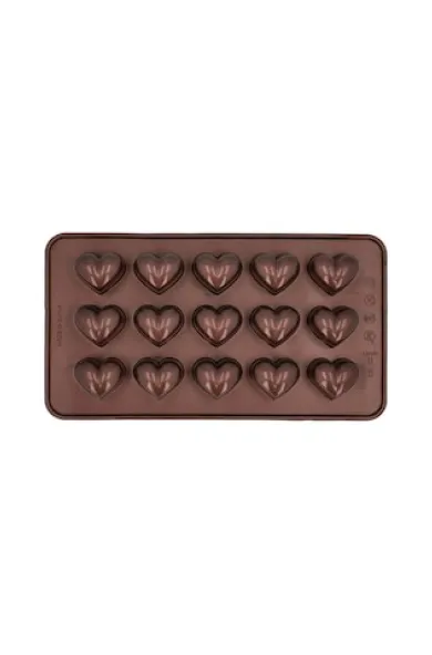 Birkmann PRALINE MOULD HEARTS 2-PIECED CHOCOLATERIE