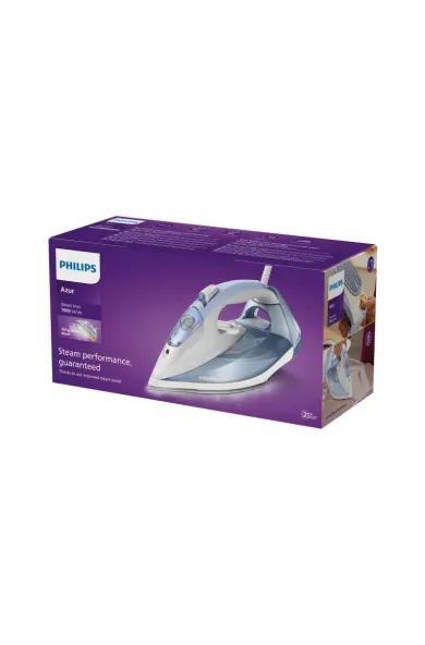 Philips Steam Iron 7000 - Light Blue&Grey
