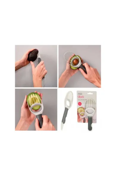 Joseph Joseph GoAvocado 3-in-1 Green Avocado Tool