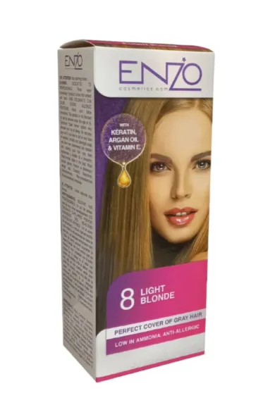 Enzo Hair Color Women - Light Blonde 8
