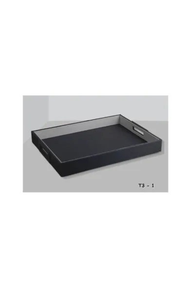 Testa Leather Staright Tray - 1