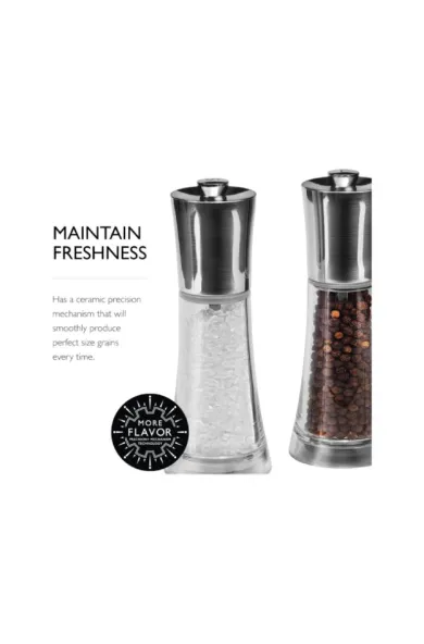 Cole & Mason Everyday Style Salt and Pepper Grider Gift Set - 165mm 