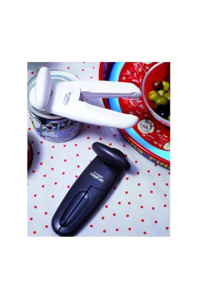 Culinare Plastic/Stainless Steel MagiCan Tin Opener - Black