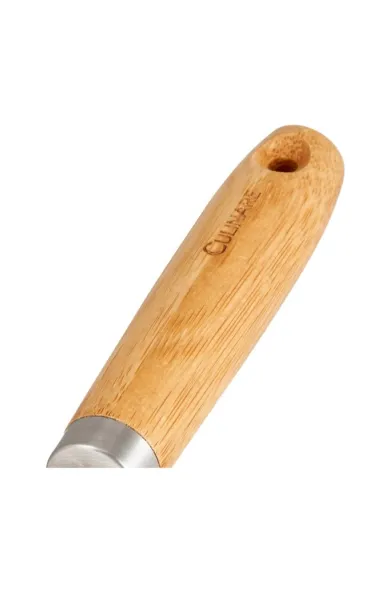 Culinare Naturals Sustainable Bamboo/Stainless Steel Potato Masher with Scraper 