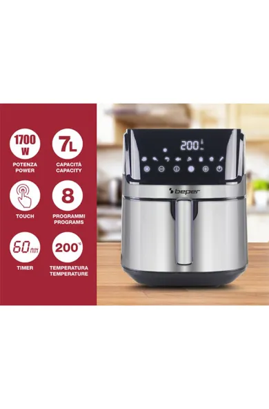 Beper Digital Air Fryer 7L