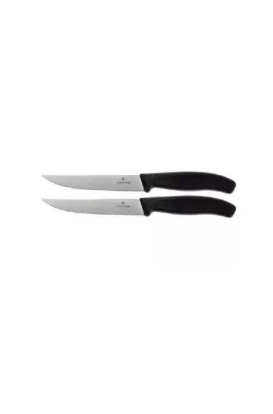 Victorinox Swiss Classic Gourmet Steak Knife wavy 12cm 2piece set