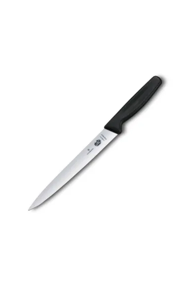 Victorinox Standard Flexible Filleting Knife - Black