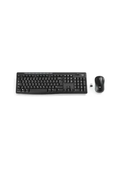 Logitech MK270 Desktop, Wireless Keyboard & Mouse Combo with Arabic