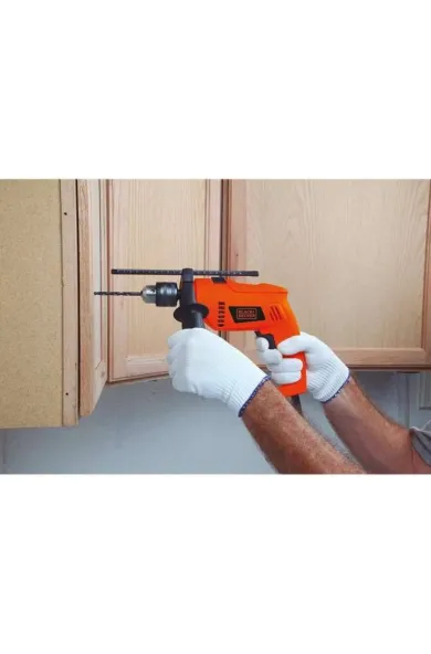 BLACK + DECKER HD650K-B5 13mm - 650W Percussion Hammer Drill