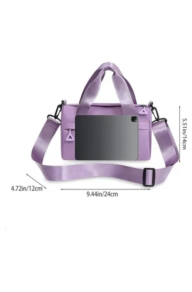 URCURA Multi functional mini crossbody bag - Light Purple