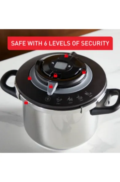 TEFAL Clipso+ CHEF 8L, Pressure Cooker