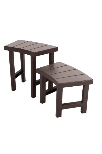  INTEX 2 Medium And 2 Tall Spa Bench Set