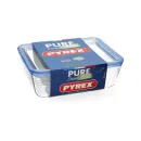 Pyrex Rectangular Roast Dish With Glass Lid - 1.5L