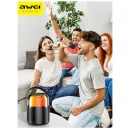 Awei Wireless Speaker With Colorful Y387 - Light Black 