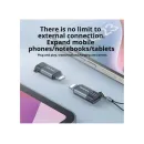 Awei Type-C To Lightning Mini Adapter A11 - Grey