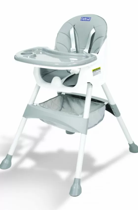 Optimal Baby High Chair 2 in 1 - Grey