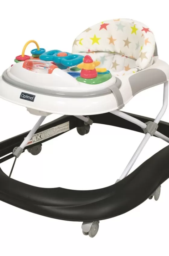 Optimal Musical Baby Walker - Black