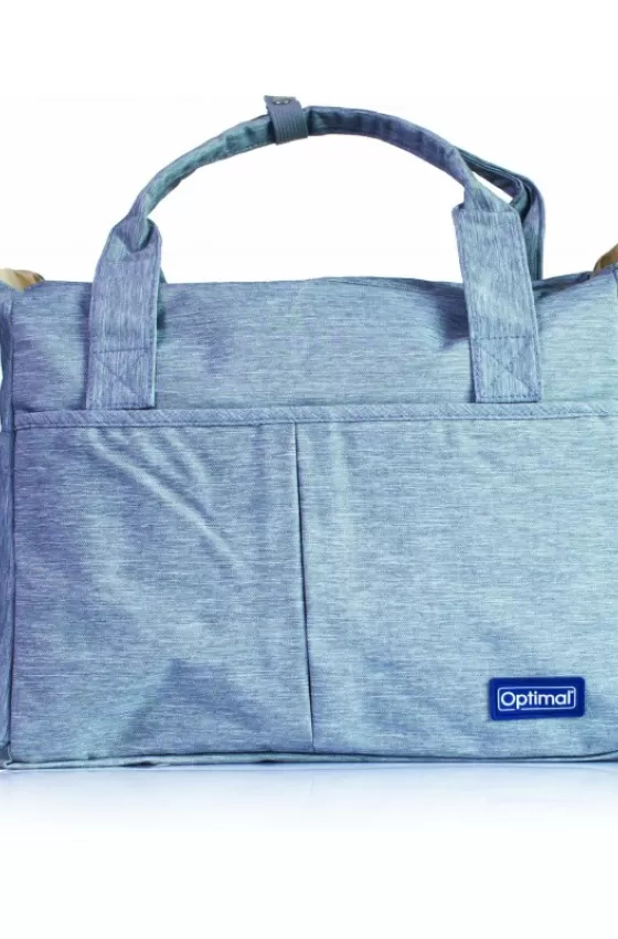 Optimal Mom & Baby Bag With Shoulder Belt - Grey