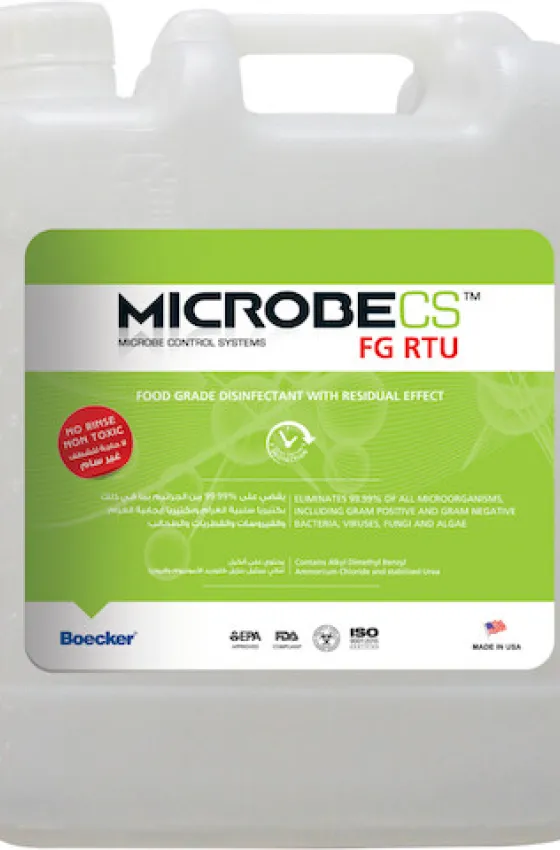 Boecker Microbecs Food-Grade Professional Disinfectant - 10L